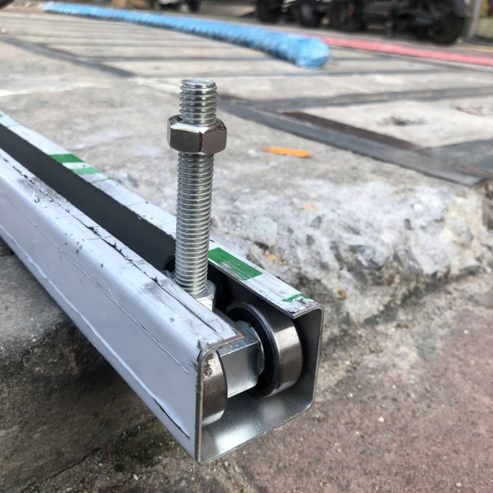 Furniture Hardware - Sliding Door Pulley Overhead Rail Door