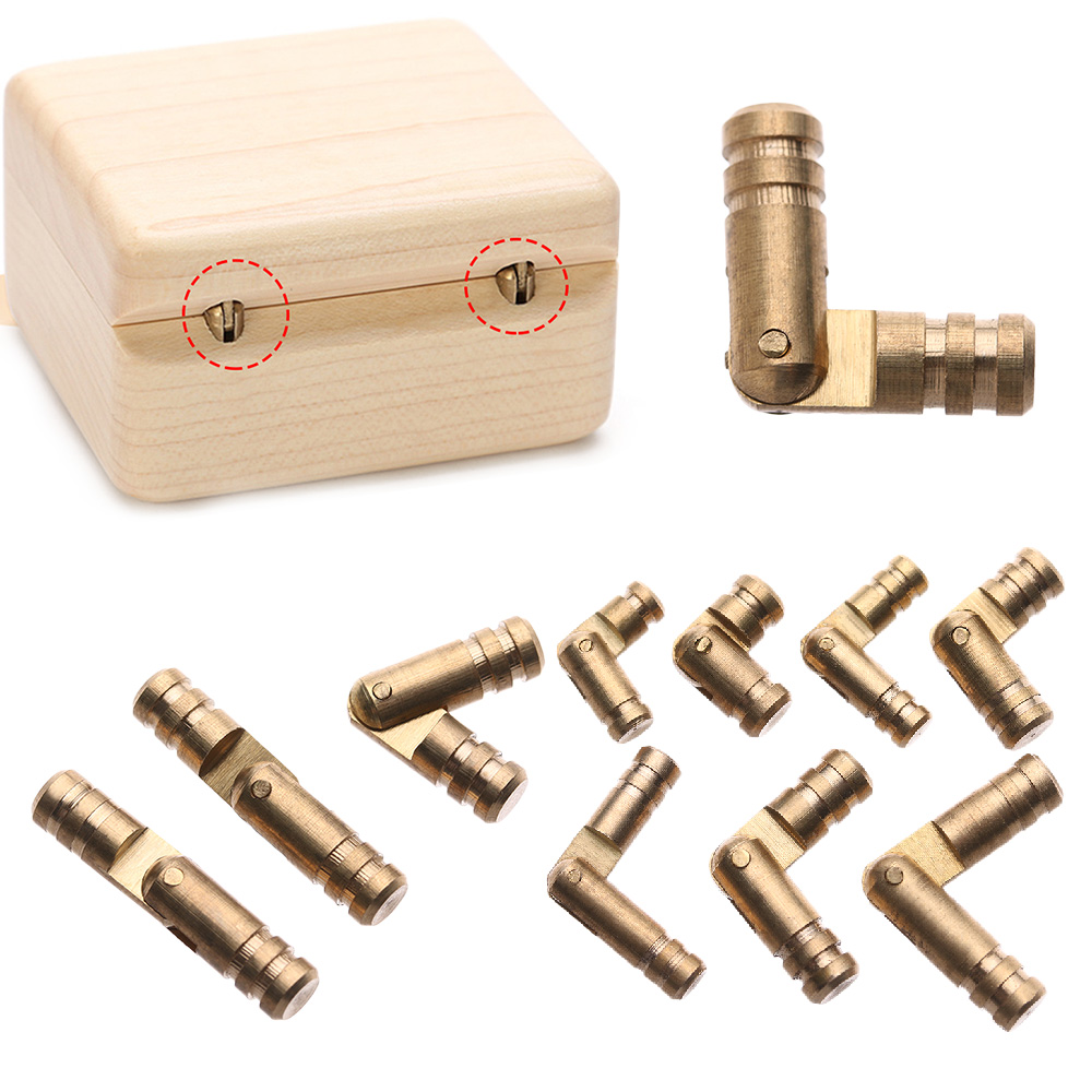 Furniture And Hardware Supplies - 10Pcs/lot Jewelry Box Hinges Hidden Invisible
