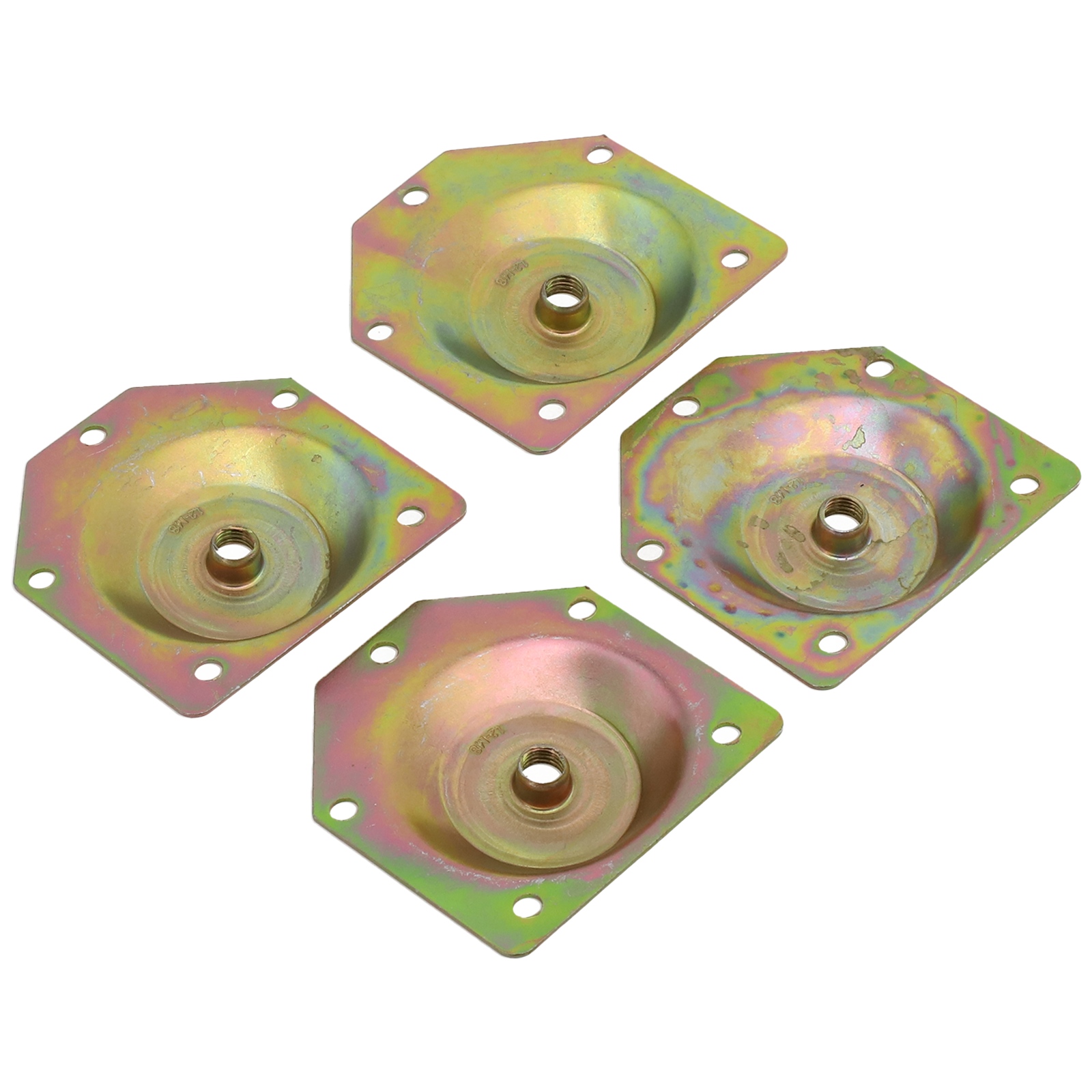 Furniture Hardware Wood - 4pcs Angled Wood Legs Fixing Plate