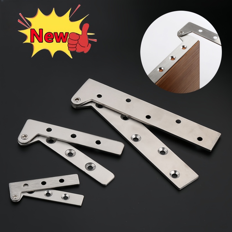 Furniture And Hardware Supplies - 1pcs Stainless Steel Connector Door Hinge