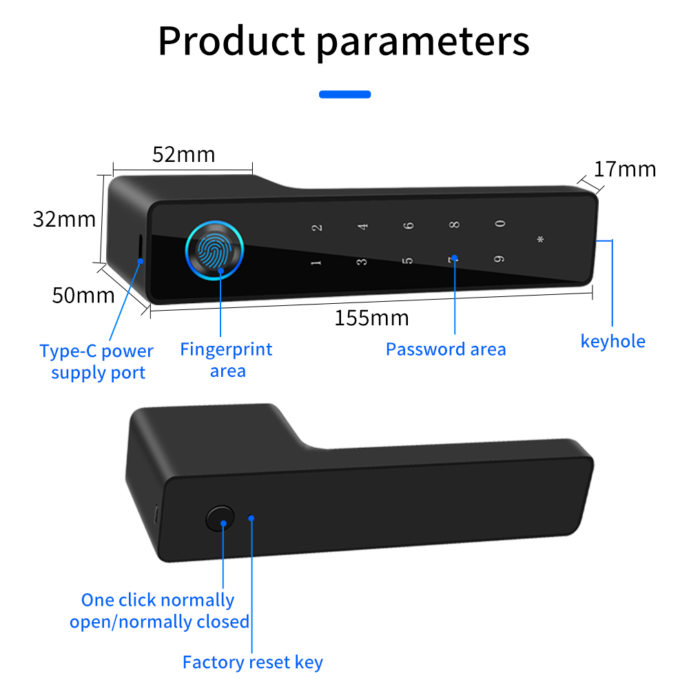 Minimalist Electronic Fingerpr - Furniture Hardware Manufacturer 评论和价格