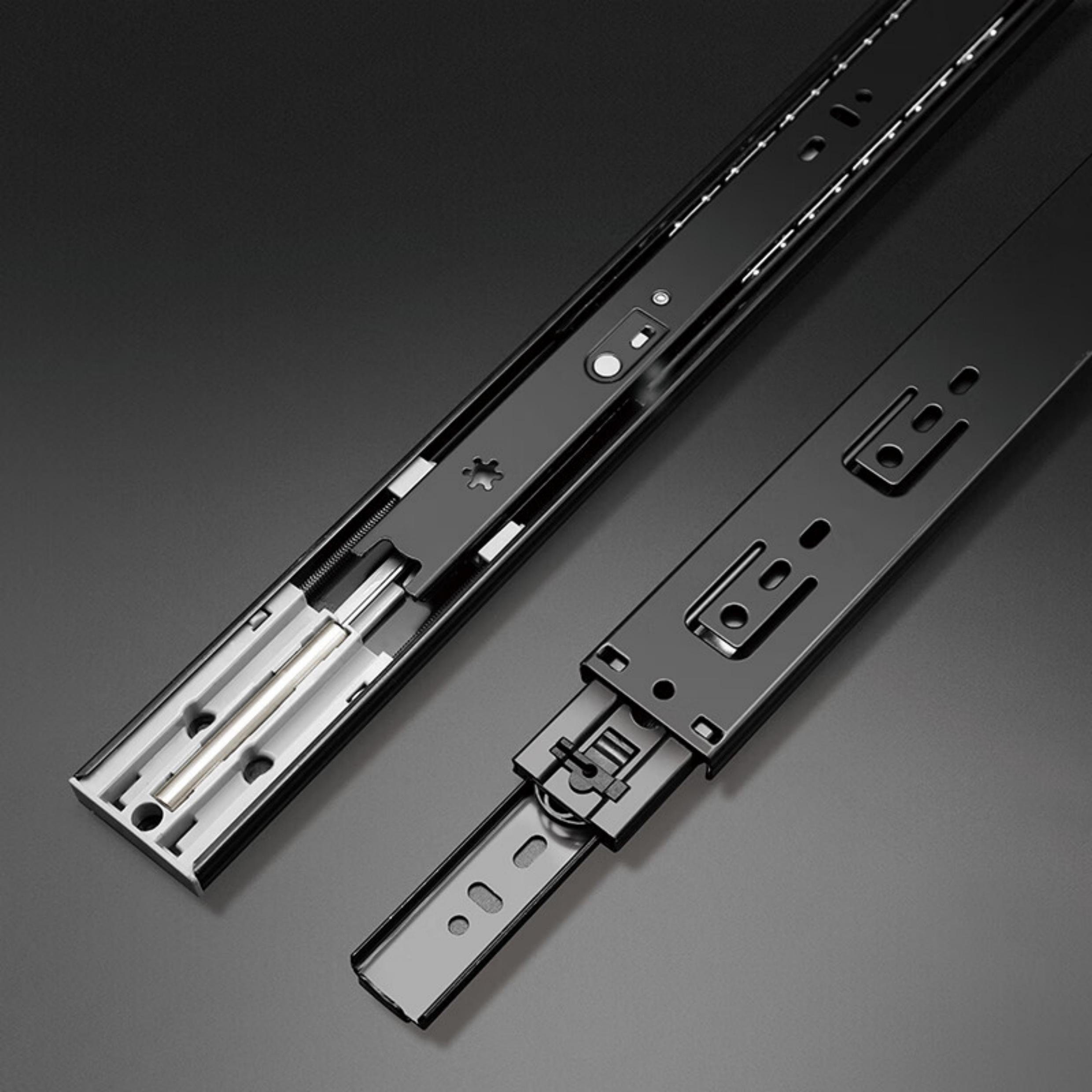 2Pcs Metal Buffer Drawer Slide - Furniture Hardware And Fittings 评论和价格