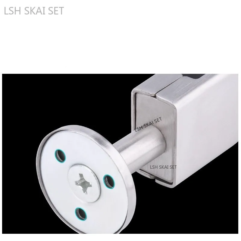 1pc Stainless Steel Glass Clam - Furniture Hardware 评论和价格