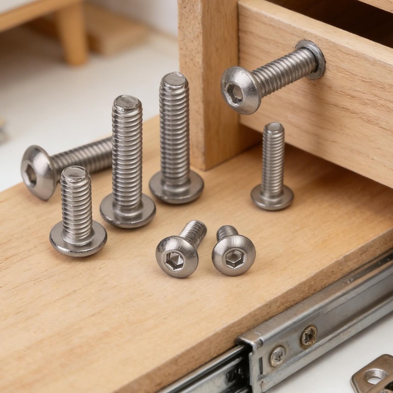 10/200pcs Stainless Steel Hex  - Furniture And Hardware Supplies 评论和价格