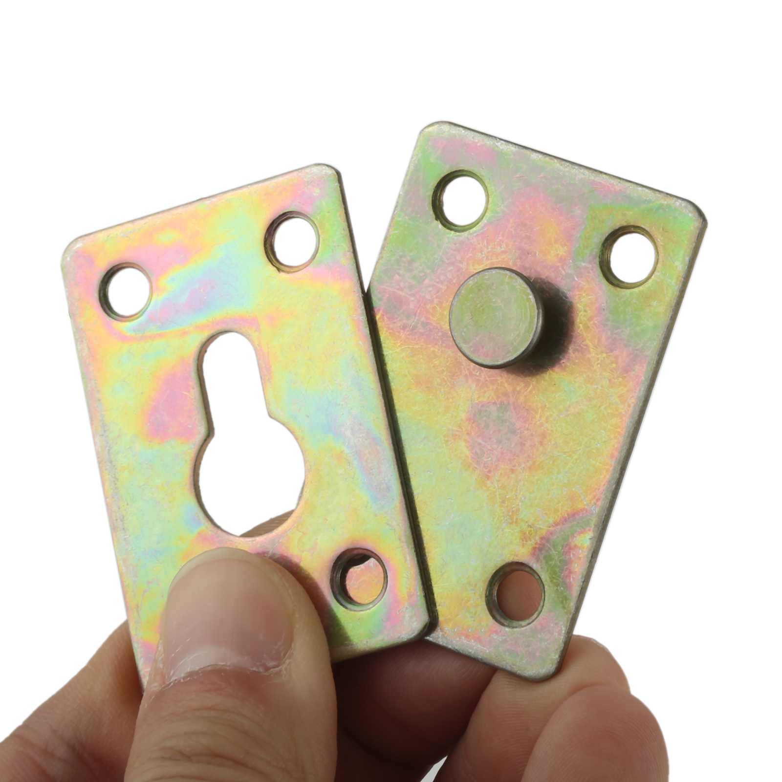 1 Sets Iron Wood Bed Fittings  - Furniture Joinery Hardware 评论和价格