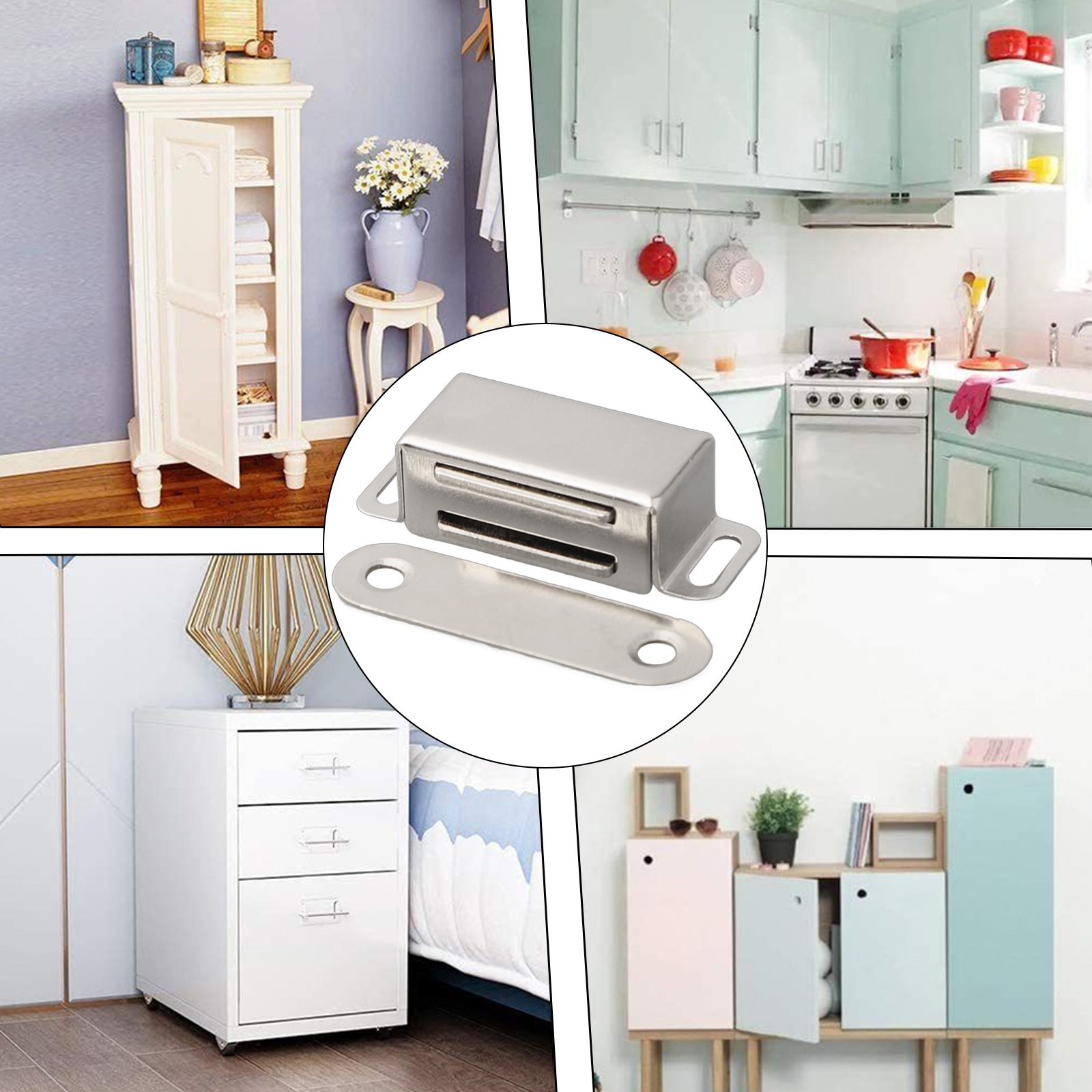 Stainless Steel Door Stop Magn - Furniture Joinery Hardware 评论和价格