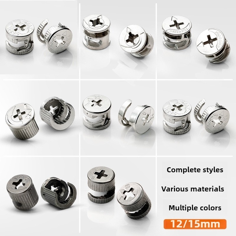 10PCS Eccentric Wheel Three On - Furniture Joinery Hardware 评论和价格