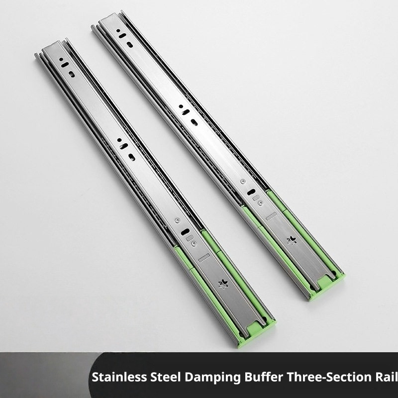 2Pcs Metal Buffer Drawer Slide - Furniture Hardware And Fittings 评论和价格