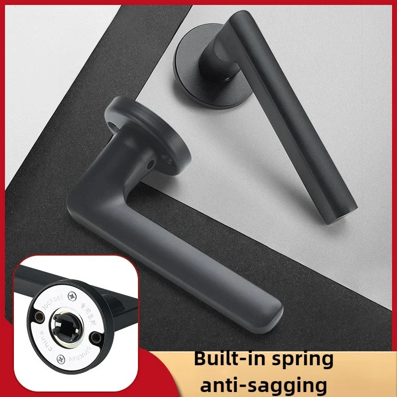 Matte Black Round Tube Door Ha - Furniture Hardware Handles 评论和价格