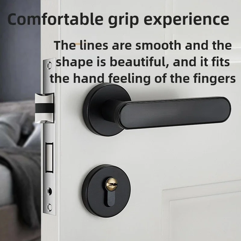Matte Black Round Tube Door Ha - Furniture Hardware Handles 评论和价格