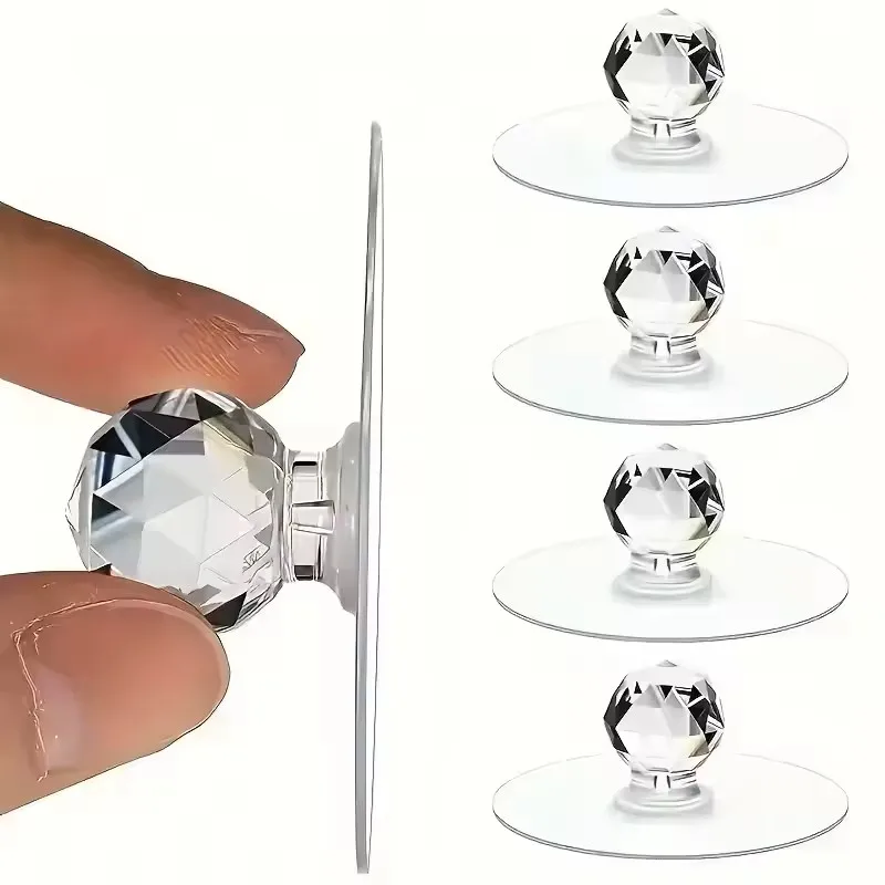 20pcs Transparent Crystal Door - Furniture Hardware Handles 评论和价格