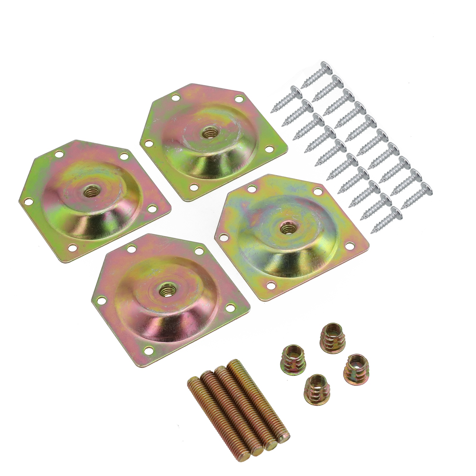 4pcs Angled Wood Legs Fixing P - Furniture Hardware Wood 评论和价格