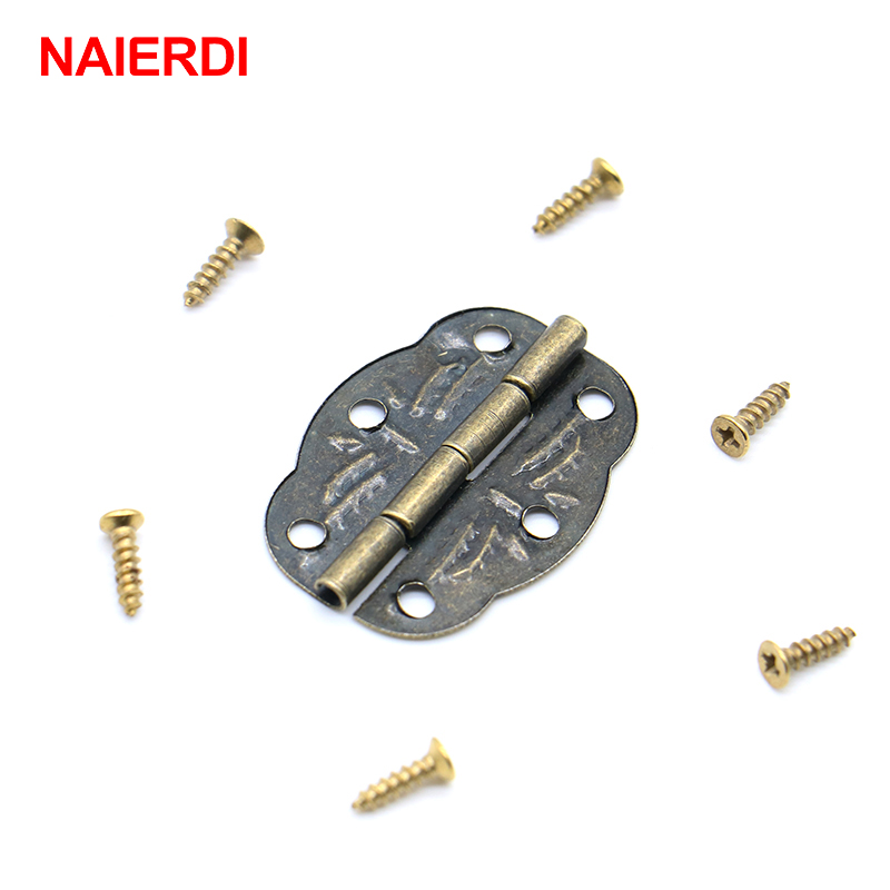 20pcs NAIERDI Bronze Hinges De - Furniture Hardware And Fittings 评论和价格